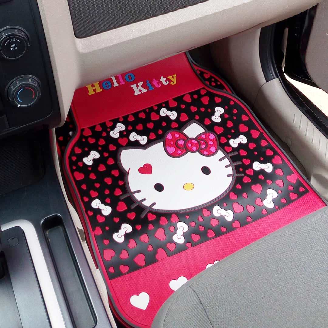 Hello Kitty Car Foot Mat All Season - Spot Dem